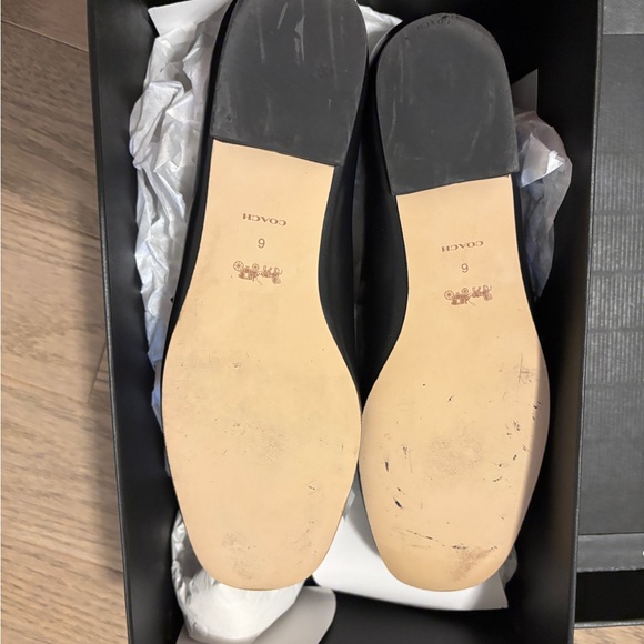 Coach Black Mary Jane Flats - Picture 6 of 7